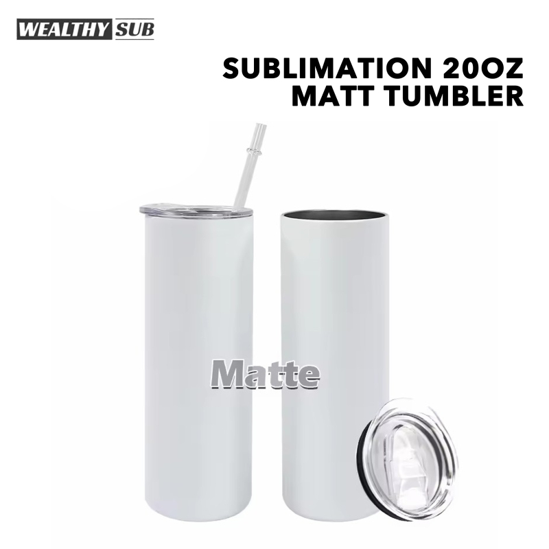 Wealthysub China warehouse sublimation 20oz matt tumbler